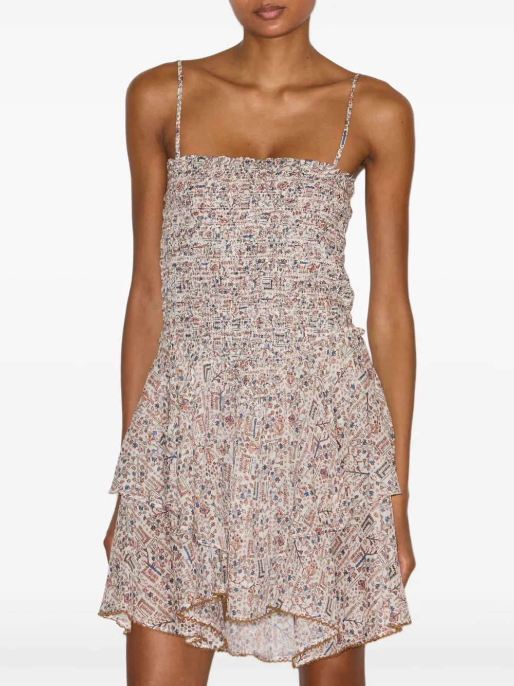 MARANT ÉTOILE Anka mini-jurk Wit