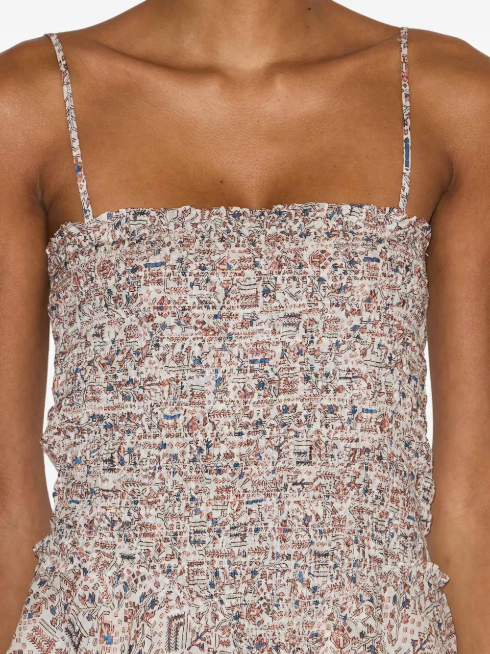 MARANT ÉTOILE Anka mini-jurk Wit