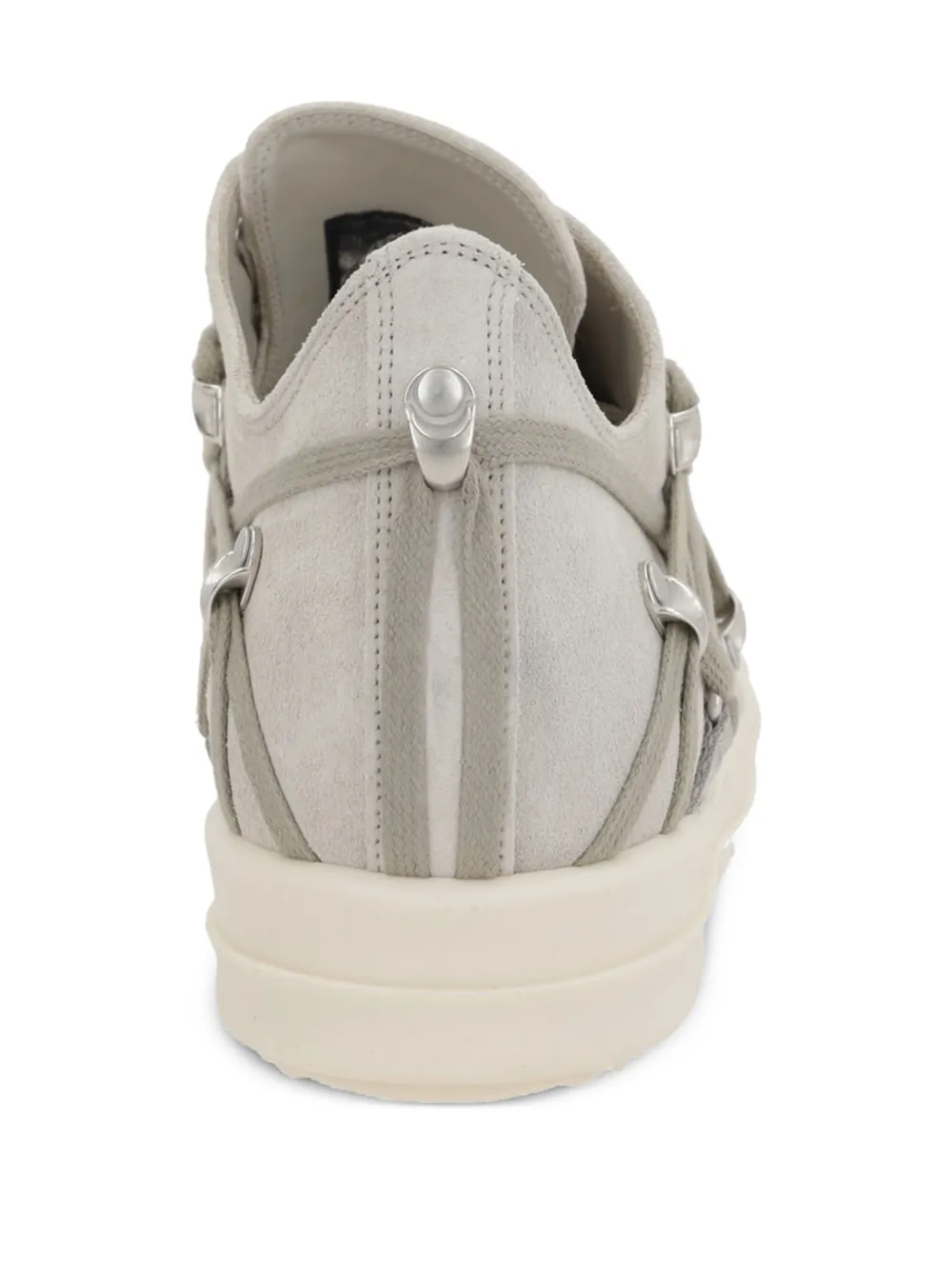 Rick Owens leather sneakers Grey