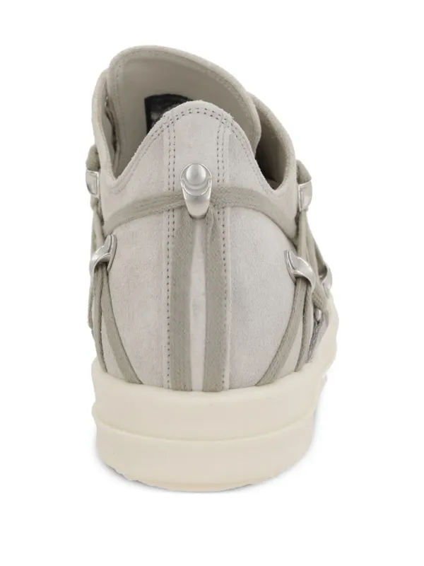 Rick Owens レザースニーカー | ブラック | FARFETCH JP