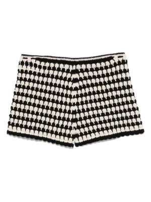 ショートパンツ GIUSEPPE DI MORABITO Embellished mesh shorts Giuseppe Di Morabito rhinestone-embellished high-waist