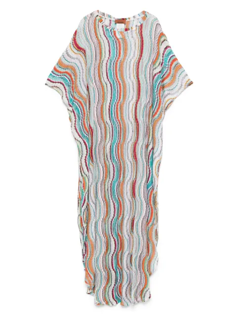 Missoni wave-pattern cover-up