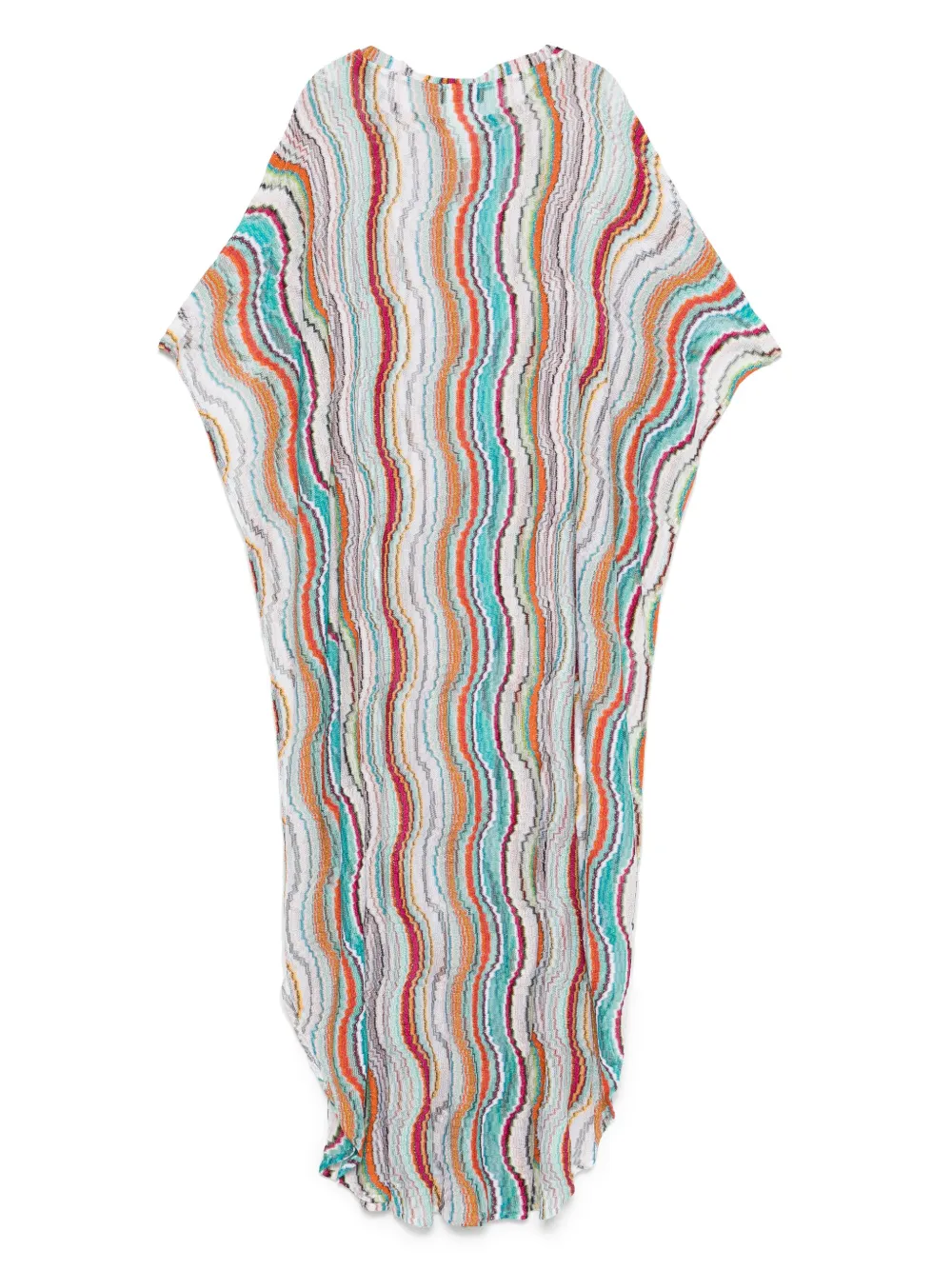 Missoni Wikkeldoek met patroon - Wit