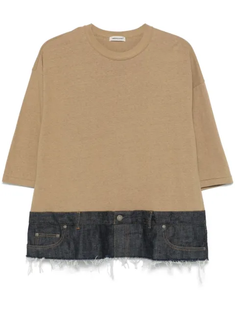 Undercover panelled T-shirt