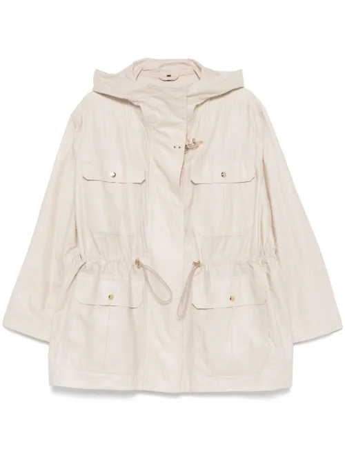Fay parka à capuche - Tons neutres - Fay - Modalova
