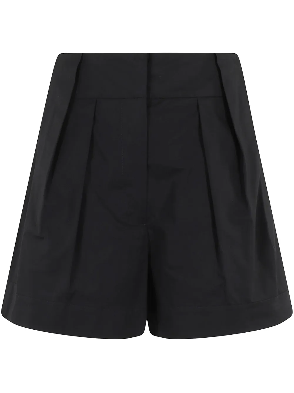 Federica Tosi short en coton stretch - Noir