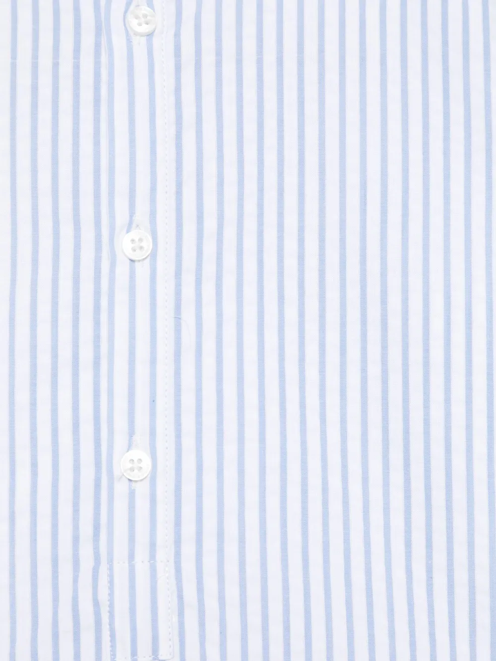 Paolo Pecora Kids Gestreept shirt Blauw