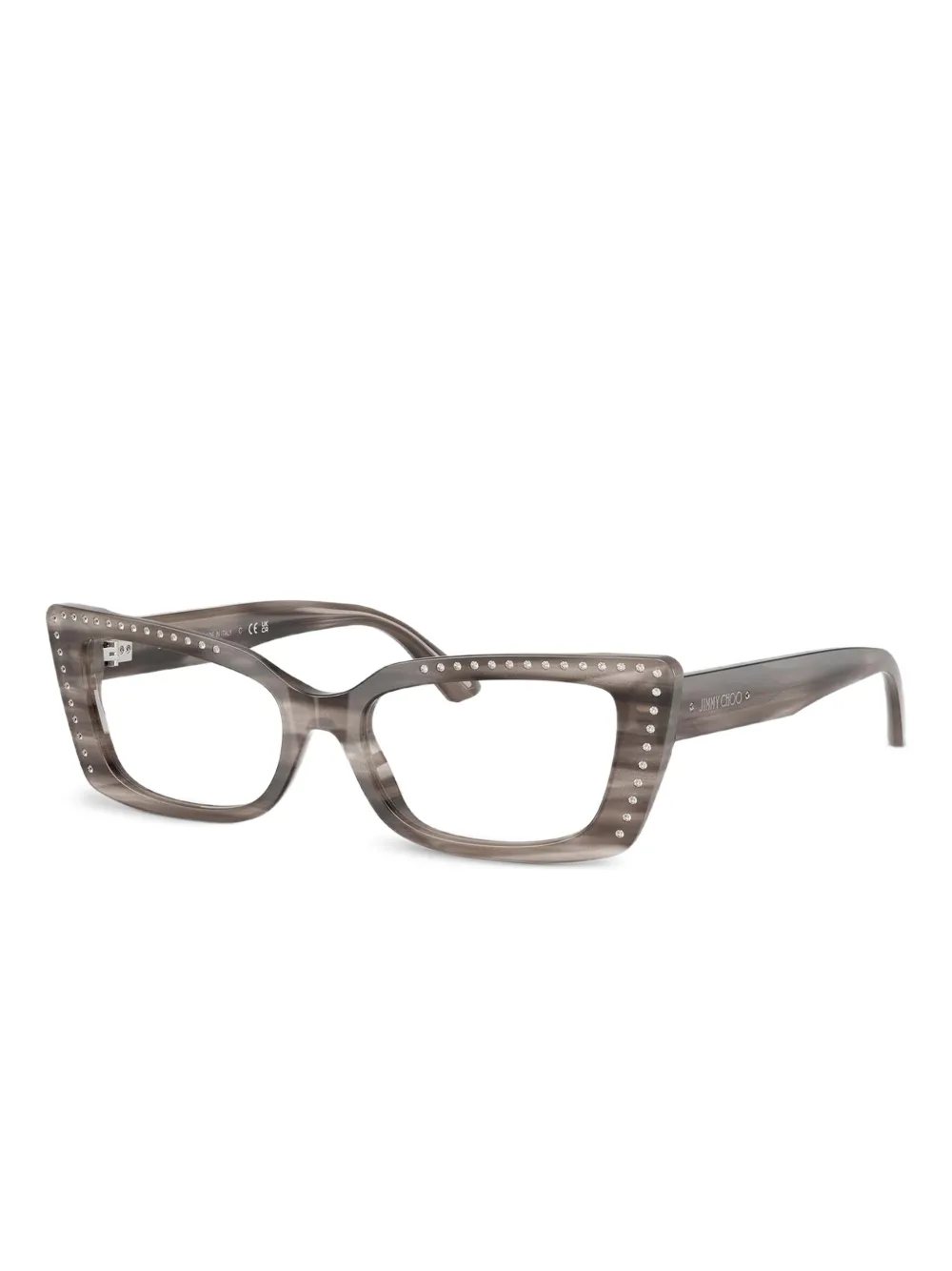 Jimmy Choo Eyewear crystal-embellished cat-eye glasses | Image 2