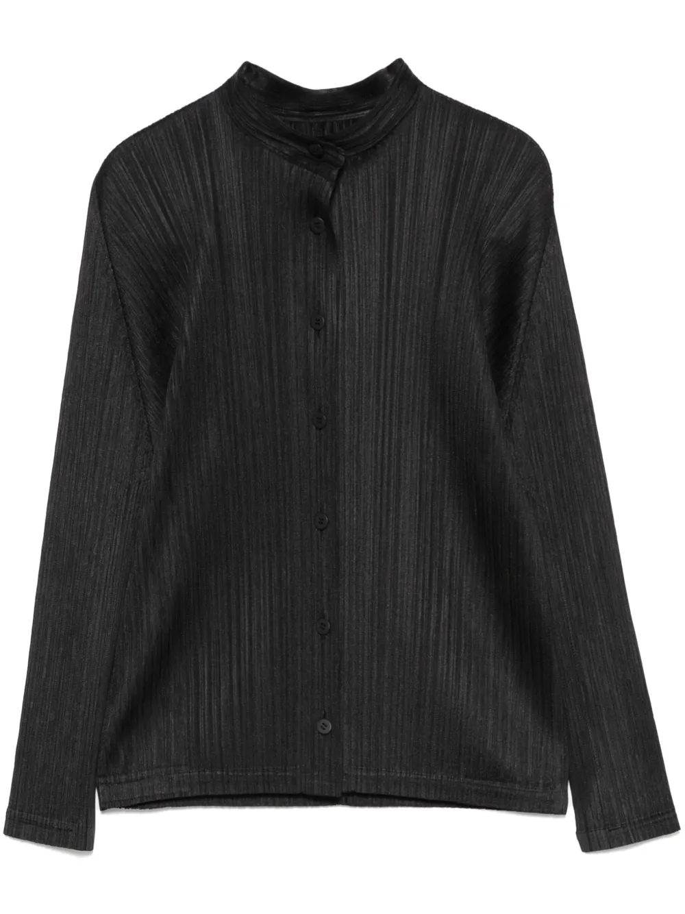 Pleats Please Issey Miyake January blouse Zwart