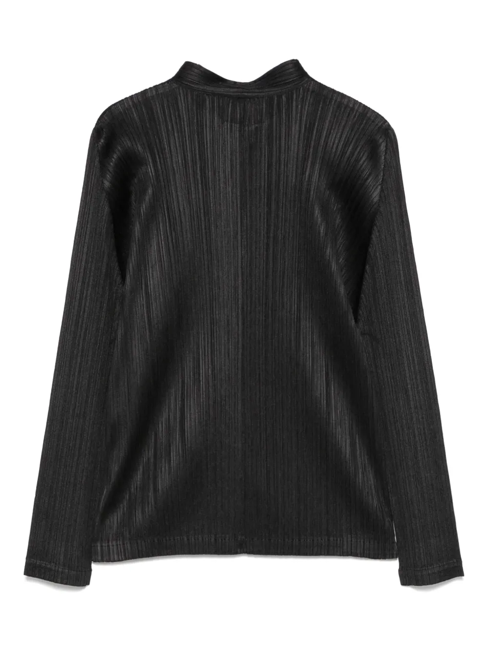 Pleats Please Issey Miyake January blouse - Zwart