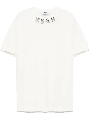 MSGM T-Shirts for Men - Shop Now on FARFETCH