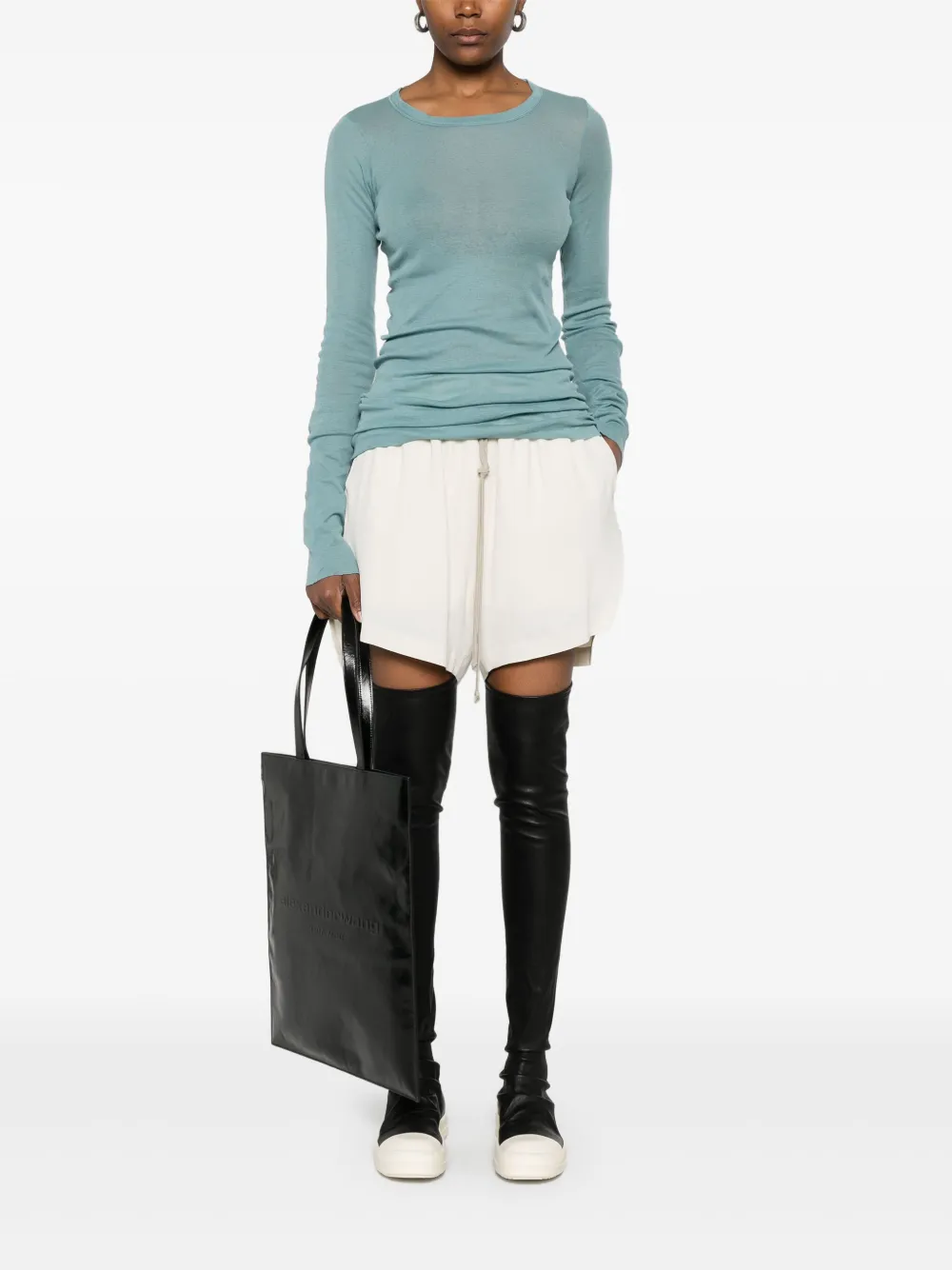 Rick Owens Hollywood top - Groen