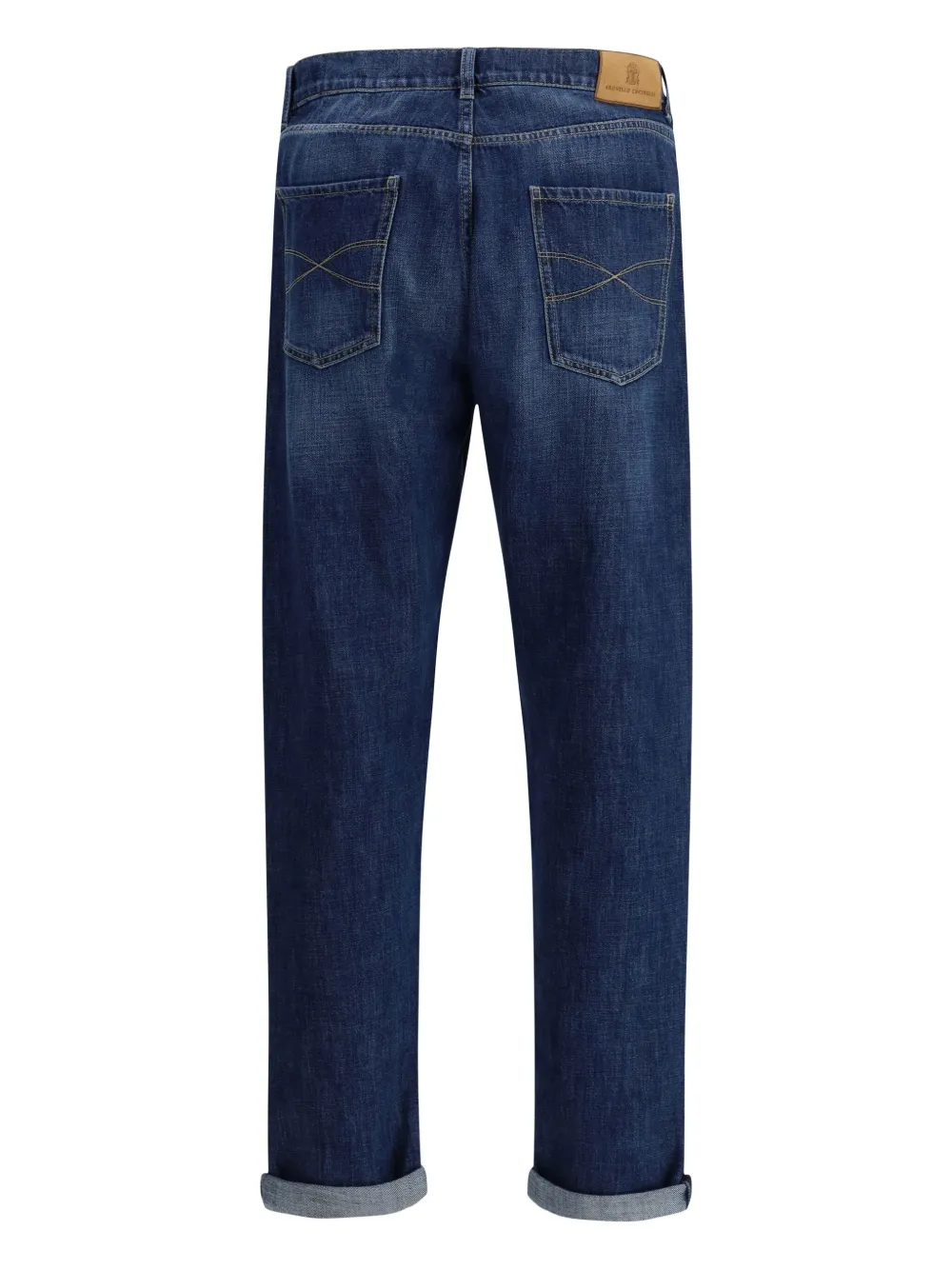 Brunello Cucinelli five-pocket jeans - Blauw