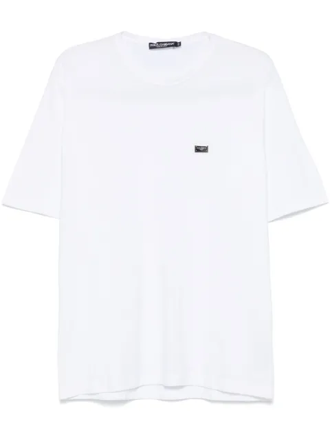 Dolce & Gabbana logo-plaque T-shirt