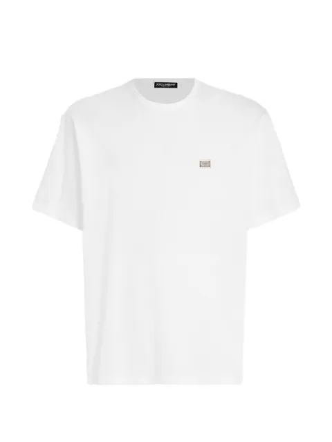 Dolce & Gabbana playera con placa del logo