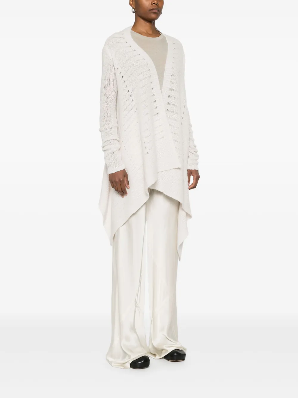RICK OWENS WRAPAROUND CARDIGAN