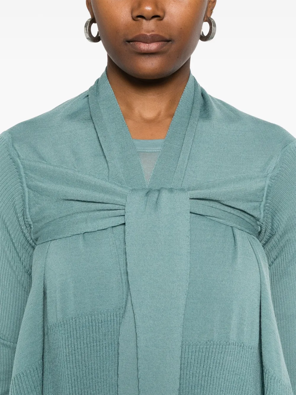 Rick Owens Wikkelvest Blauw