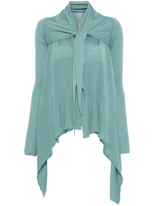 Cardigan à design portefeuille - Rick Owens - Modalova