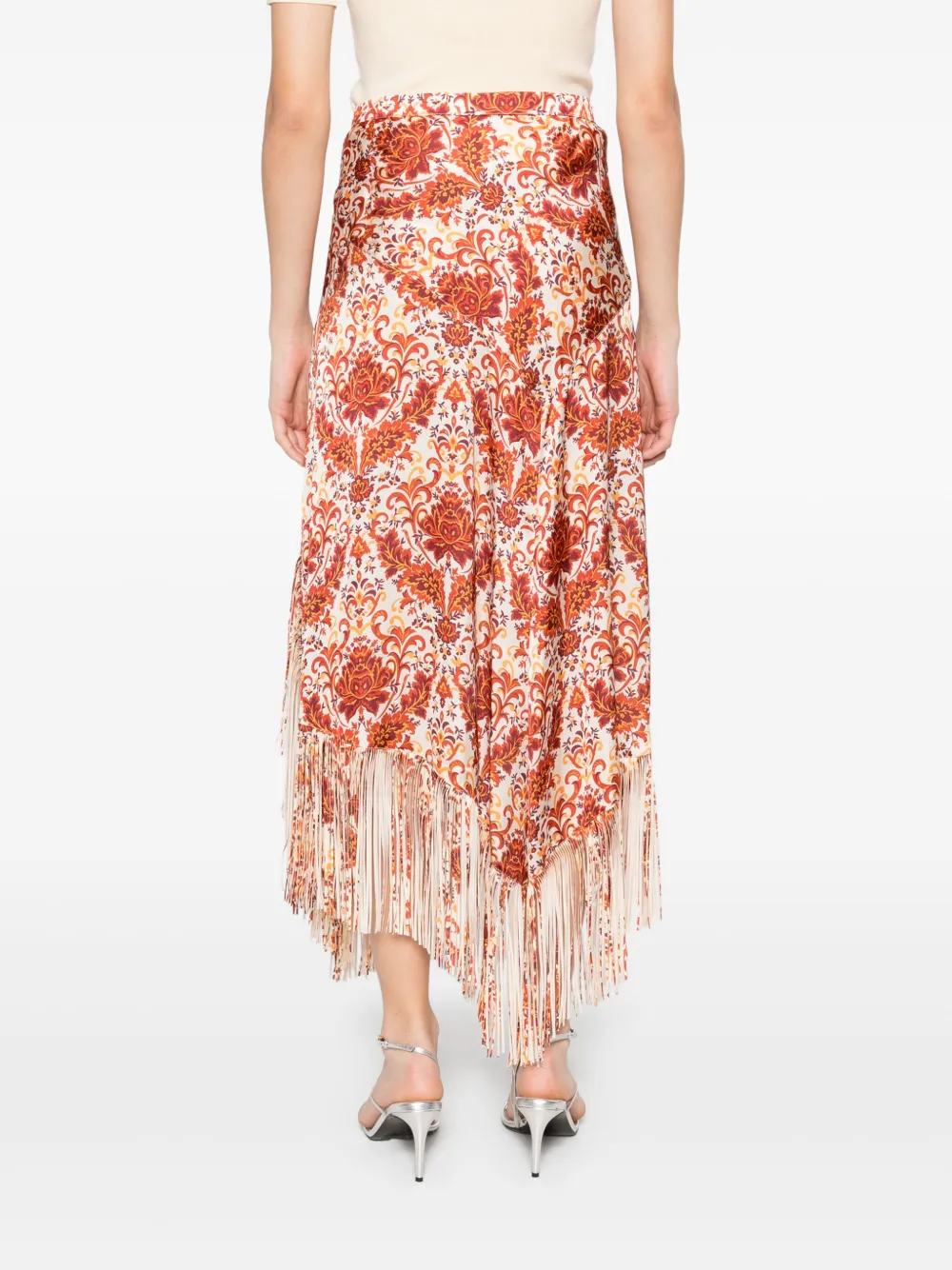 RABANNE FRINGED SKIRT