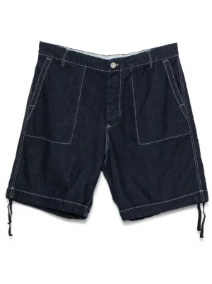 デニムショートパンツ 16-02425 sacai Sacai デニムショーツ | ブルー | FARFETCH JP