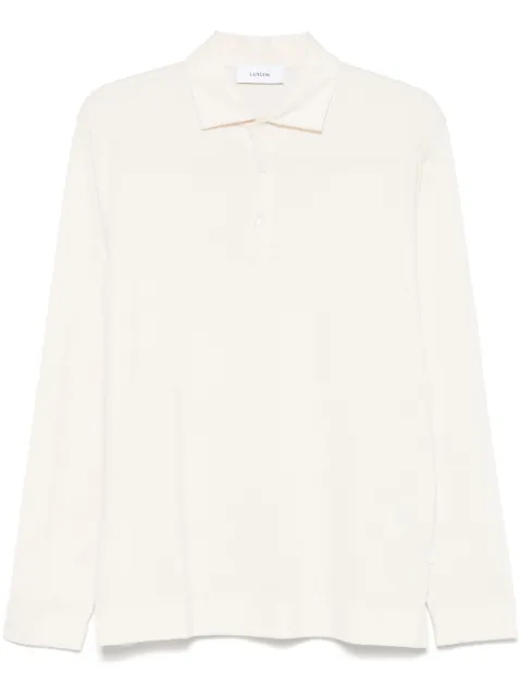 Lardini long-sleeved polo shirt