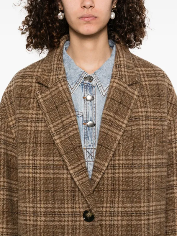 MARANT ÉTOILE Limiza Coat | Brown | FARFETCH