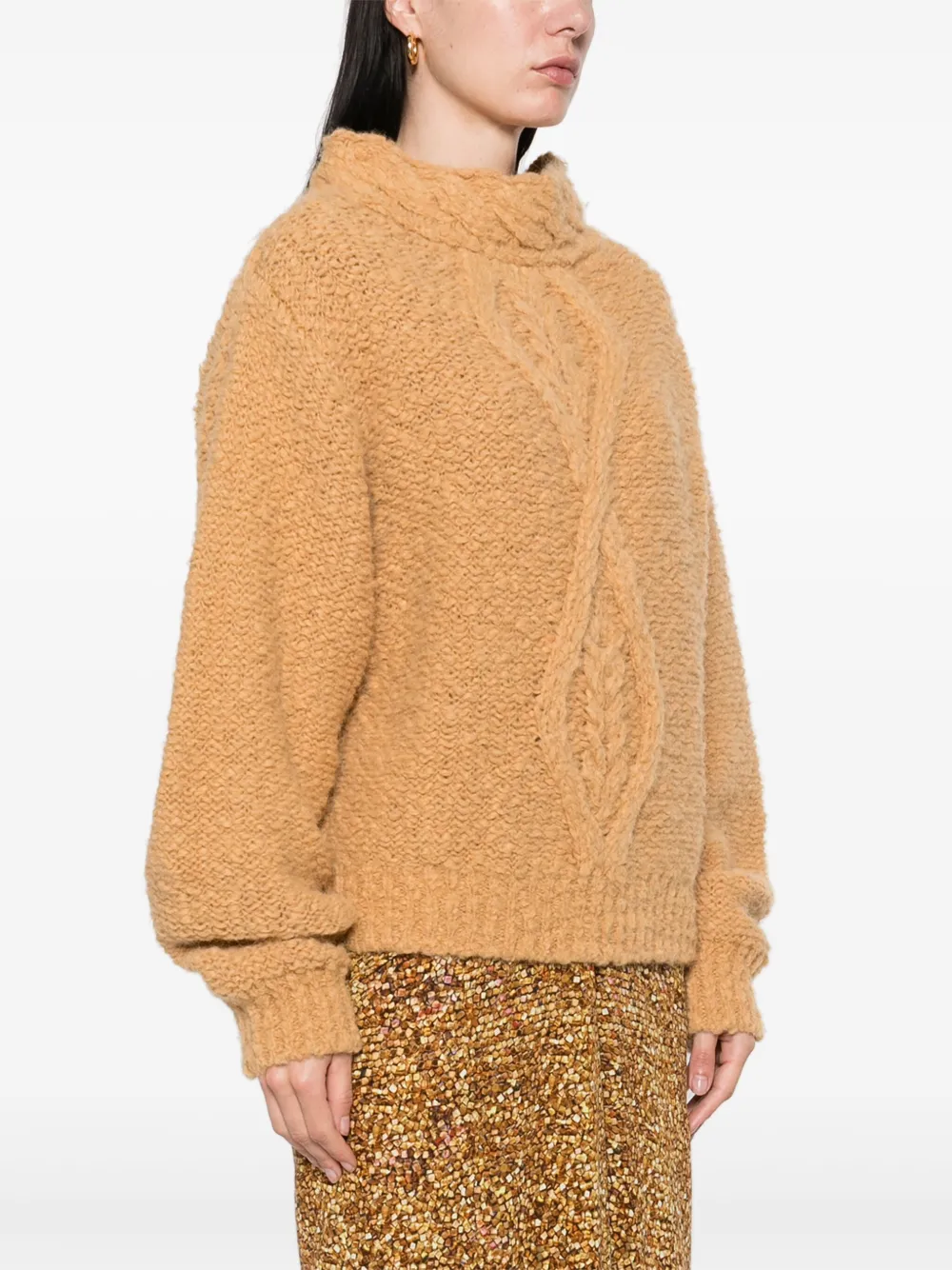ISABEL MARANT Romane trui Bruin