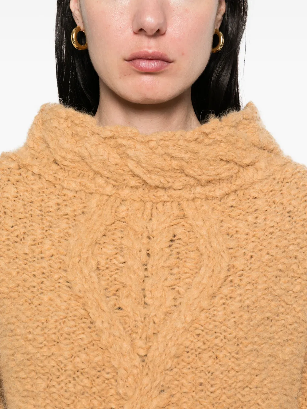 ISABEL MARANT Romane trui Bruin