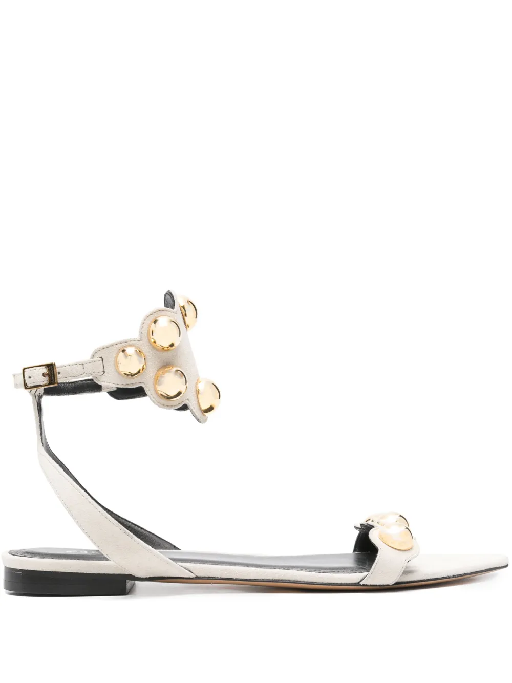 ISABEL MARANT Aselda sandalen Beige