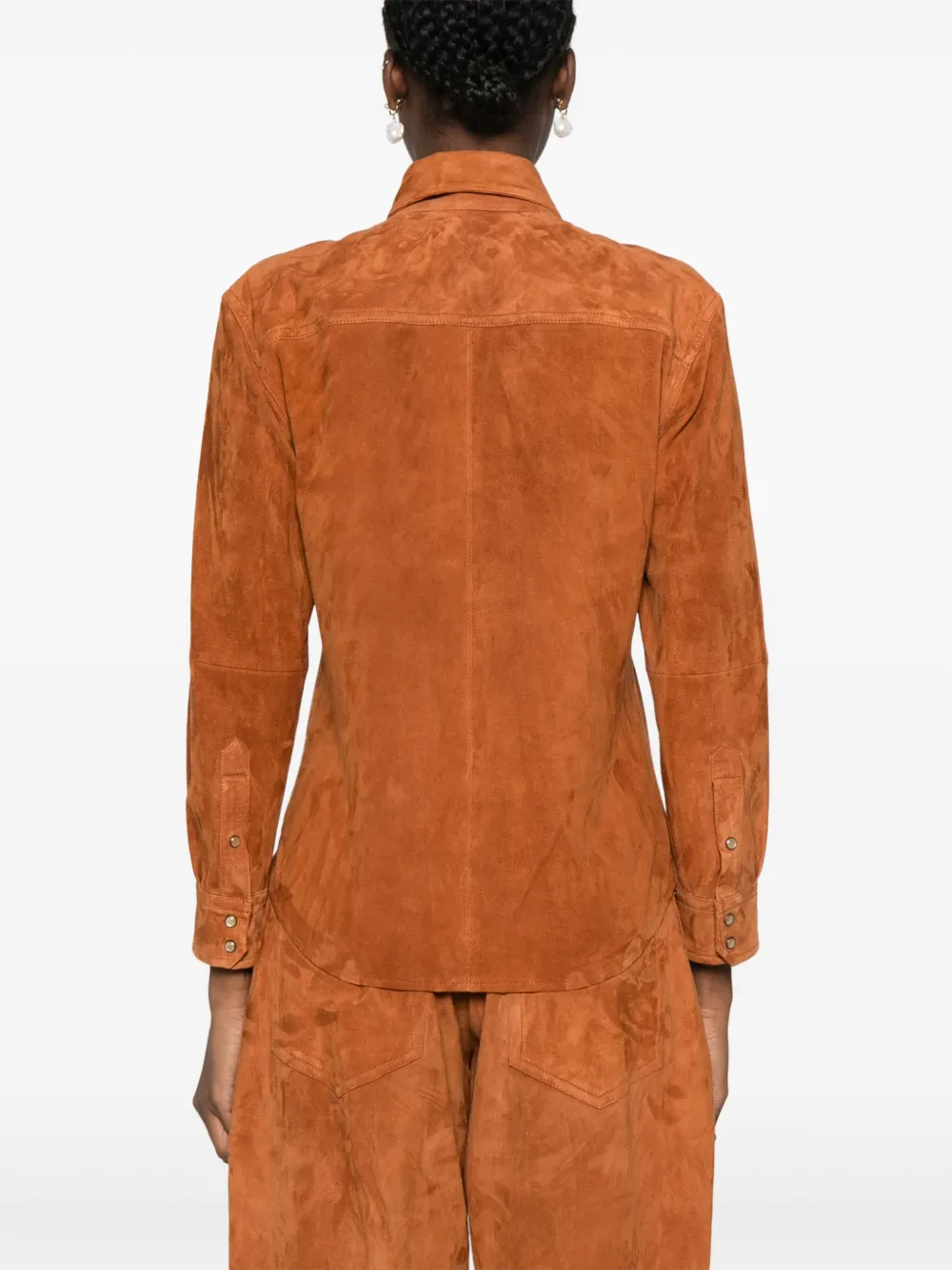 ISABEL MARANT Delcia blouse Bruin