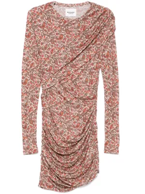 Balenciaga Pre-Owned 2020s ribbed-knit logo-print Dress | Pink | FARFETCH