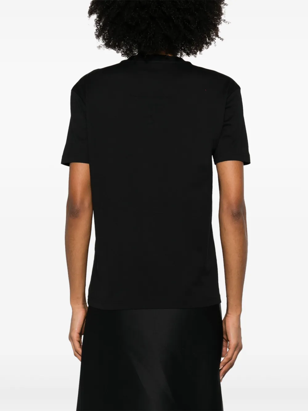 Givenchy T-shirt met slangenprint Zwart