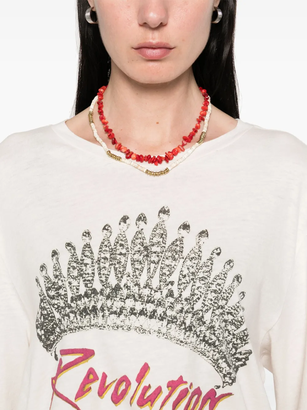 Isabel Marant Étoile Martine T-shirt In Neutral