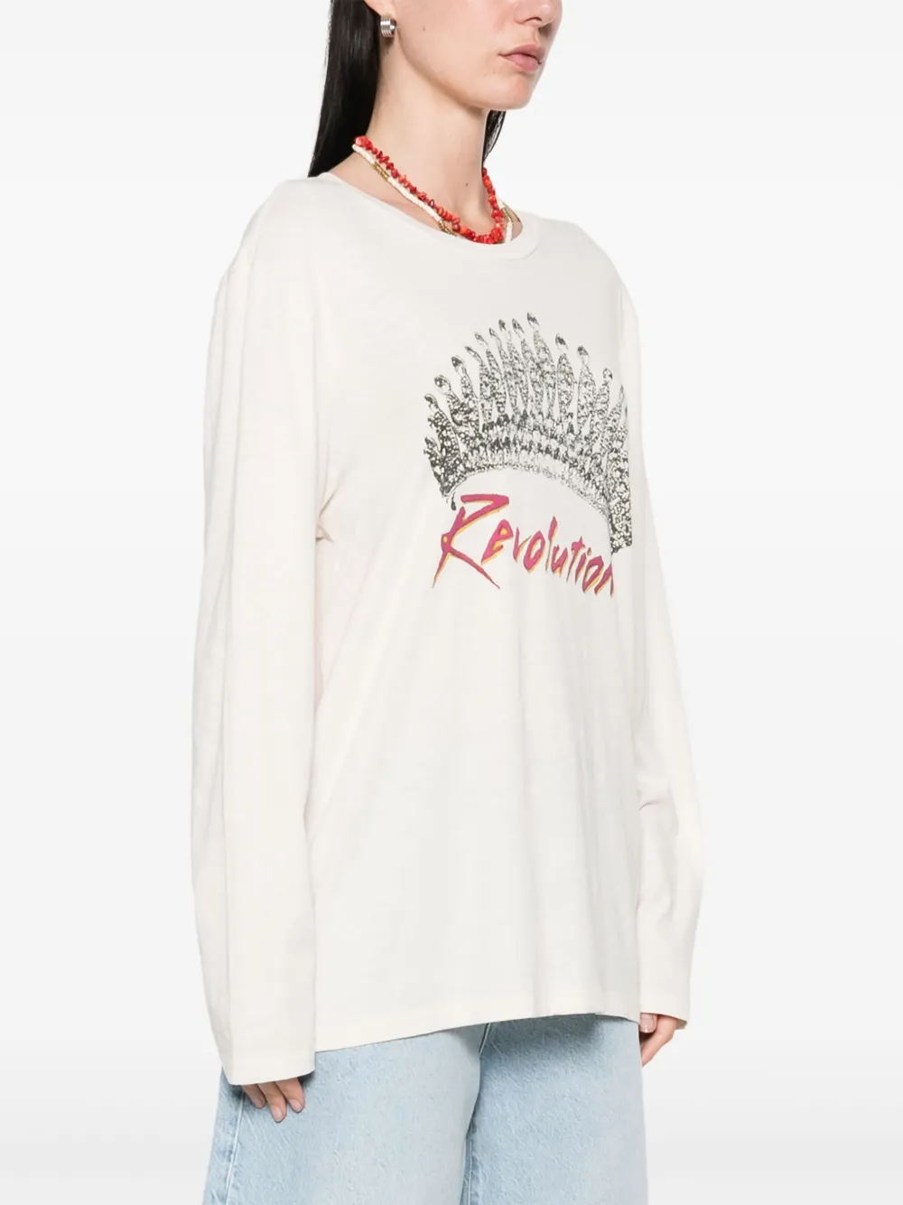Isabel Marant Étoile Martine T-shirt In Neutral