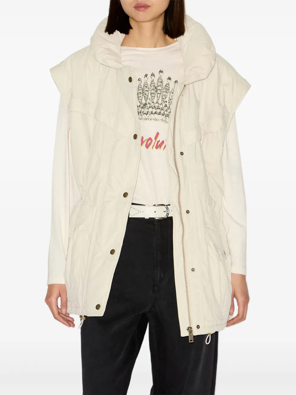 Isabel Marant Étoile Damone Jacket In Neutral