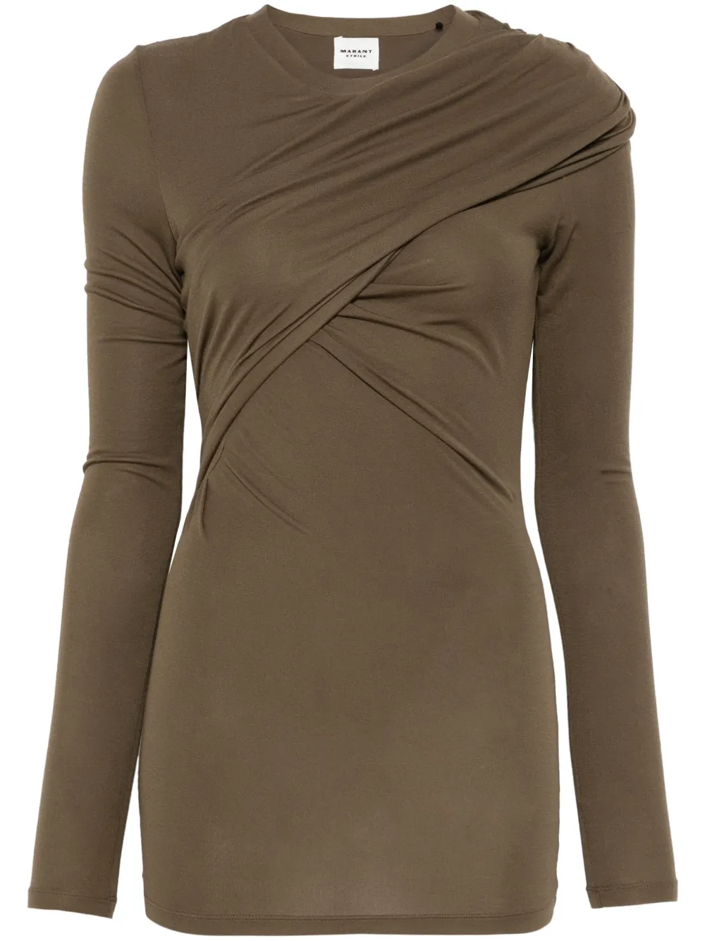 MARANT ÉTOILE Dressi top | Green | Image 1