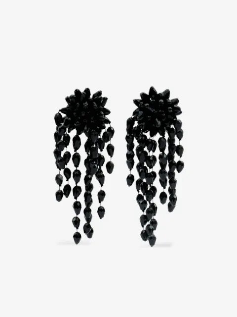 ISABEL MARANT Hanabi beaded pendant earrings