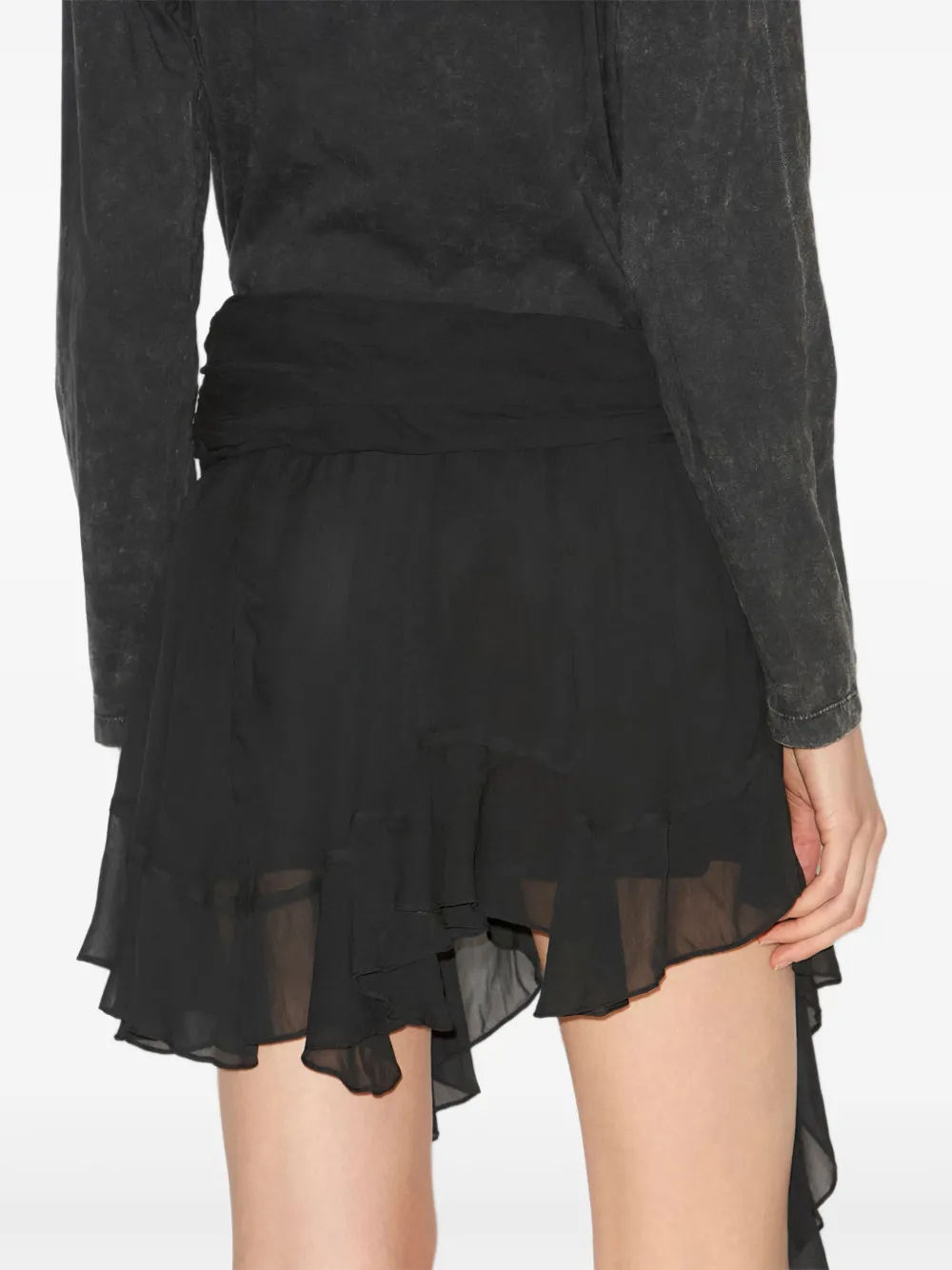 MARANT ÉTOILE Berenicia mini-rok Zwart