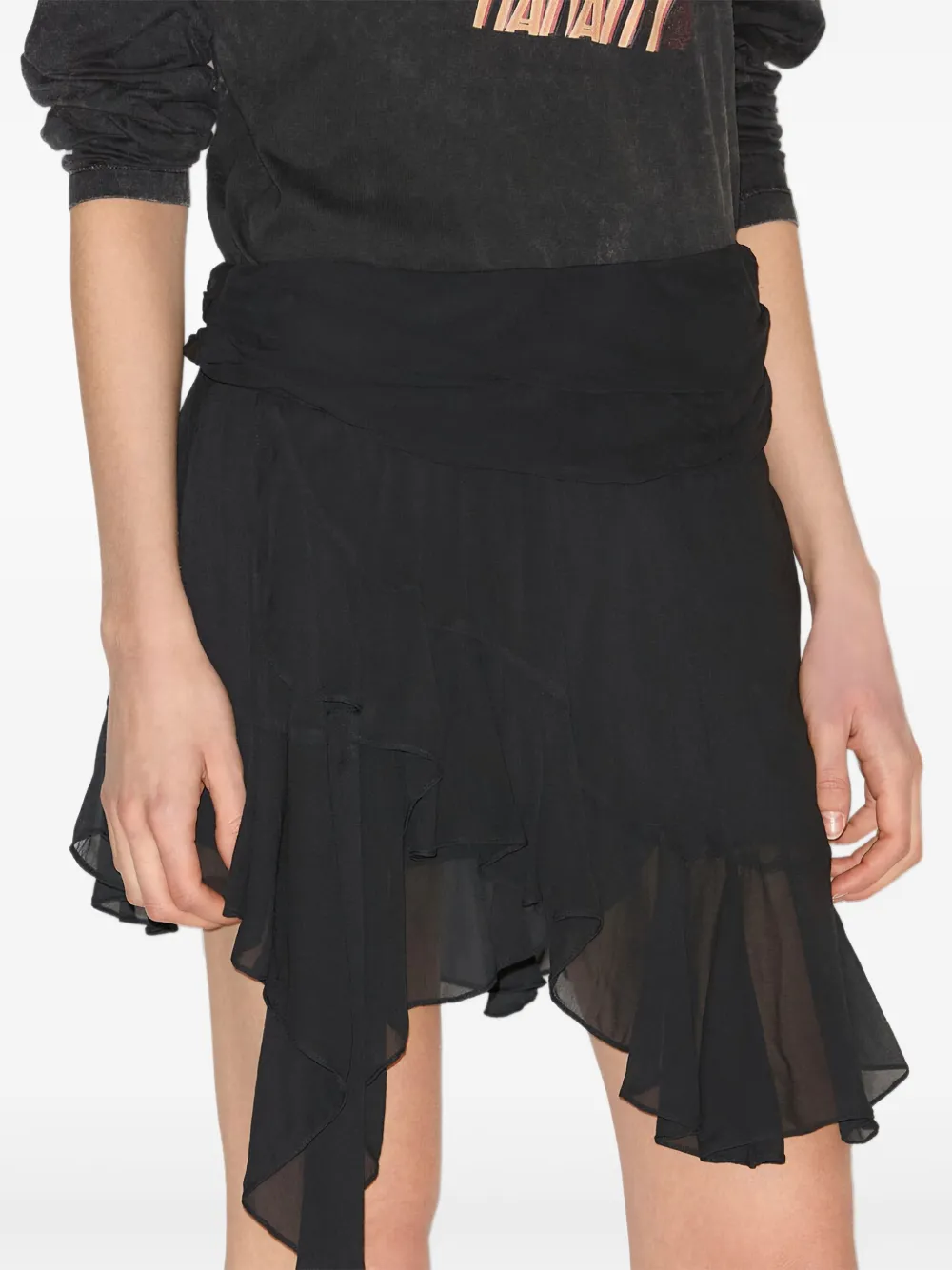 MARANT ÉTOILE Berenicia mini-rok Zwart