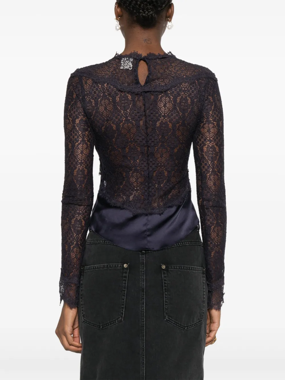 ISABEL MARANT Diem blouse Blauw