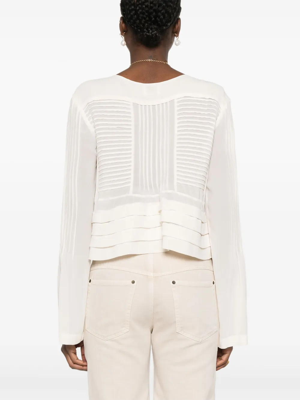 ISABEL MARANT Carolia blouse Beige