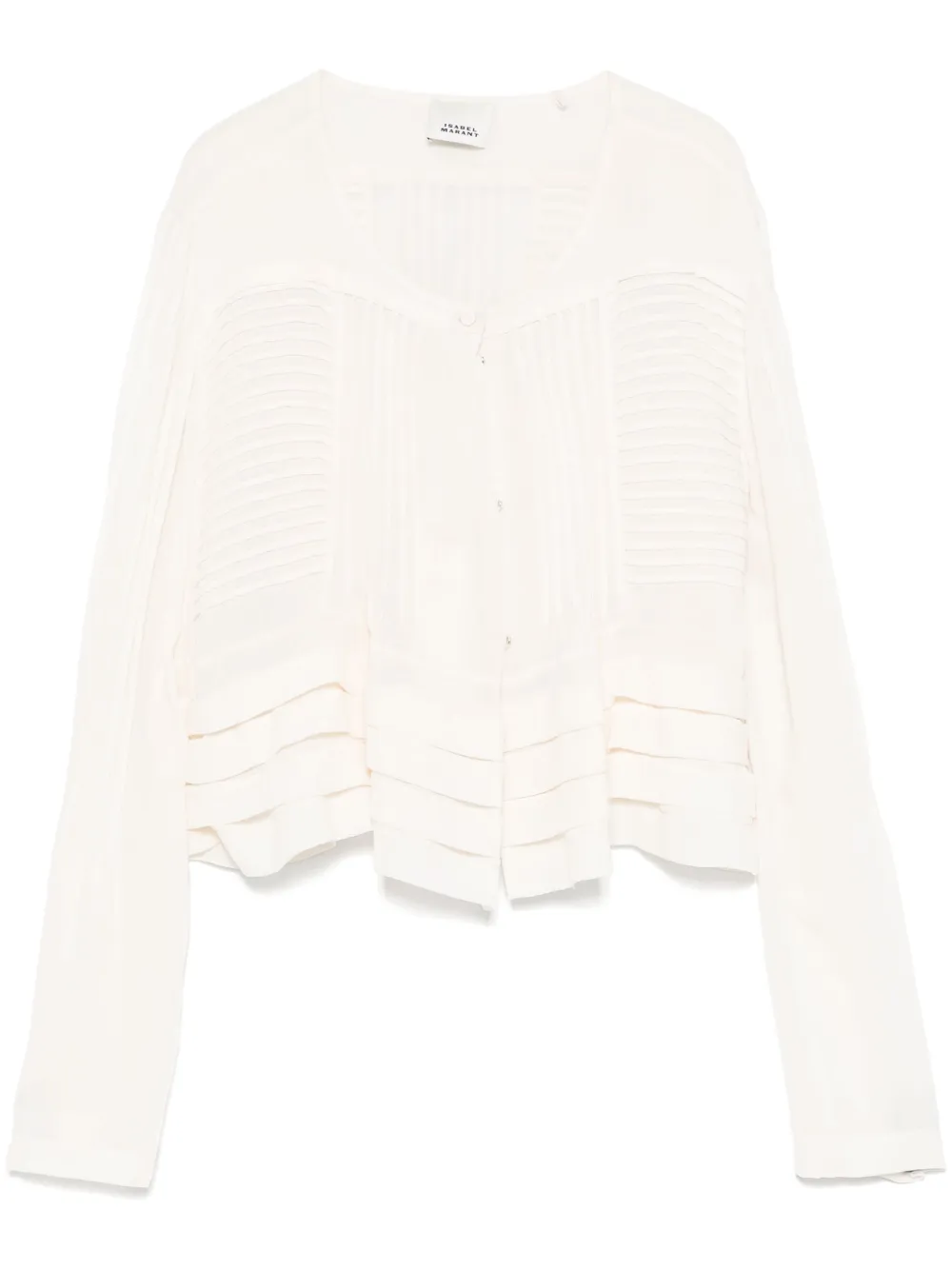 ISABEL MARANT Carolia blouse | Neutrals | Image 1