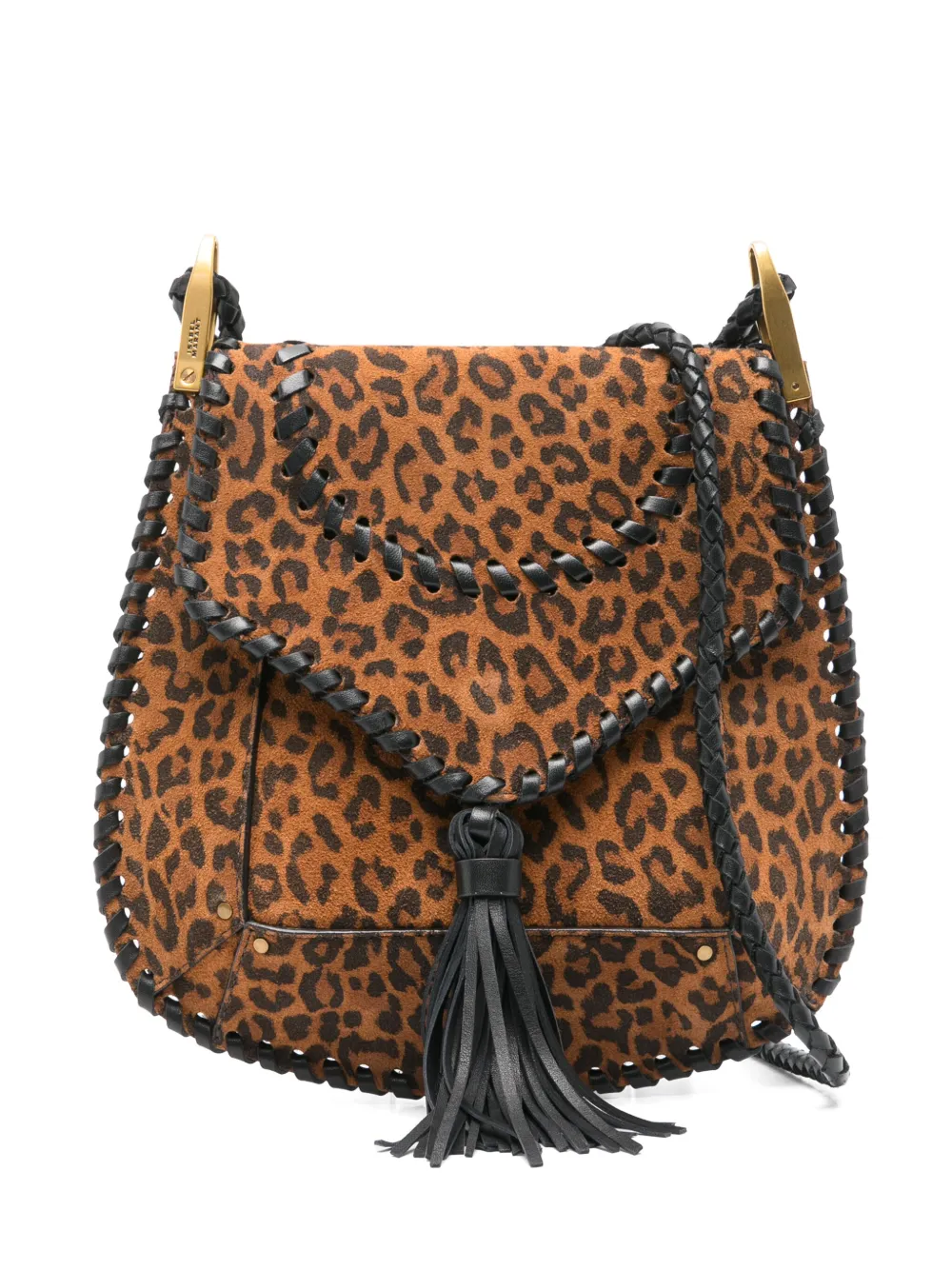 ISABEL MARANT Anahi schoudertas Bruin