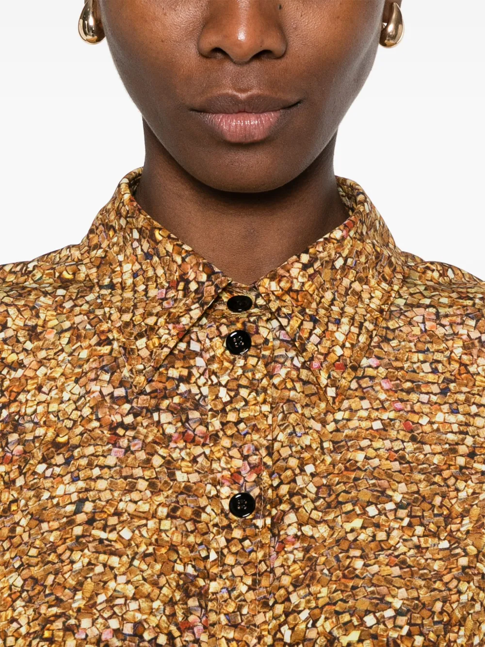 ISABEL MARANT Samantha maxi-jurk Geel