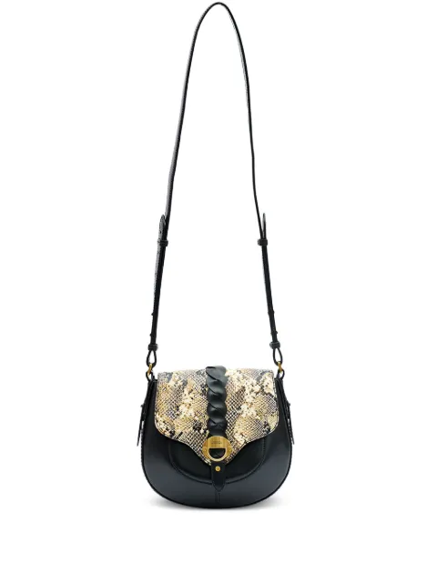 ISABEL MARANT small Altay snakeskin-effect crossbody bag