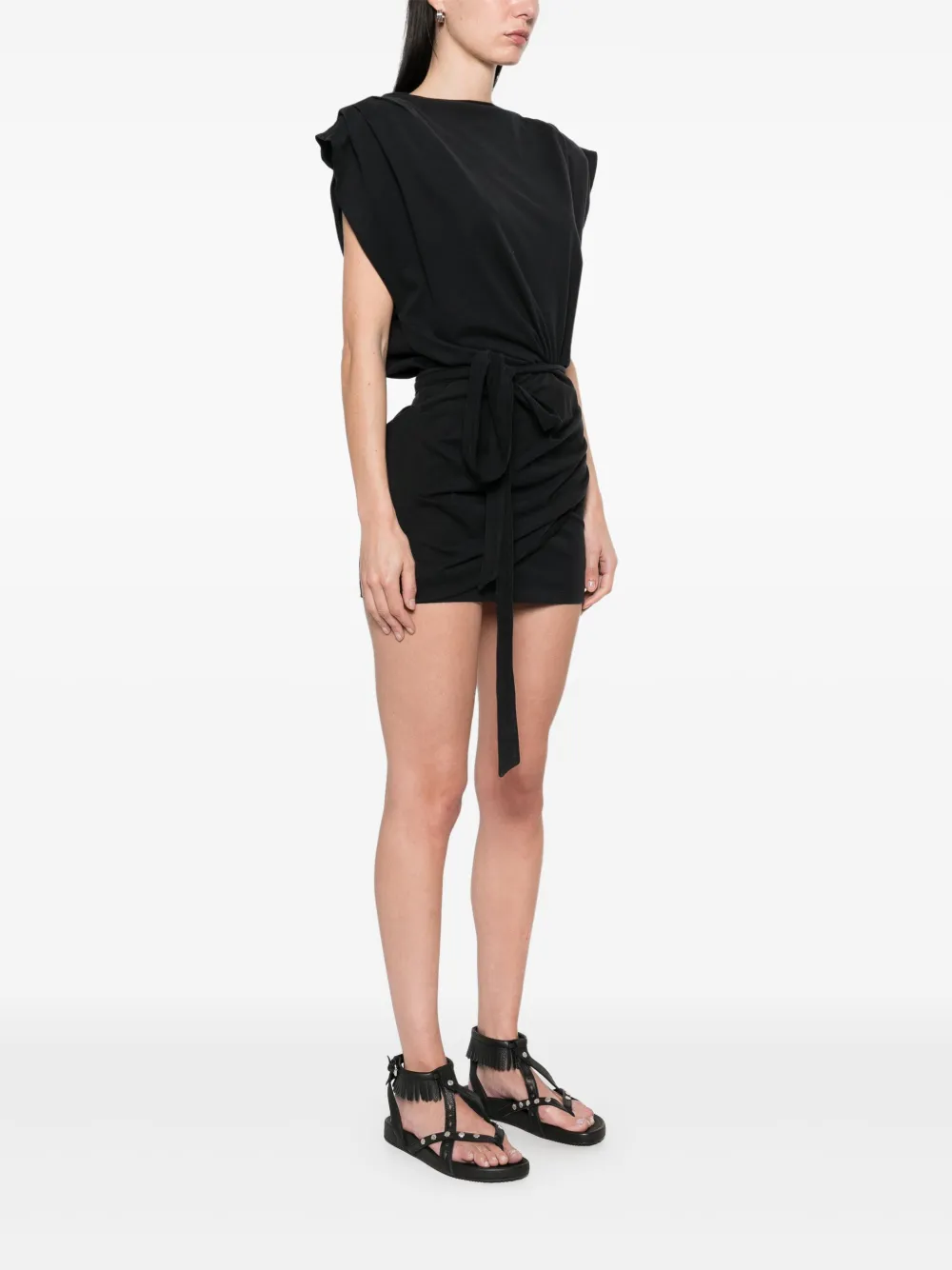 ISABEL MARANT Marielle mini-jurk Zwart