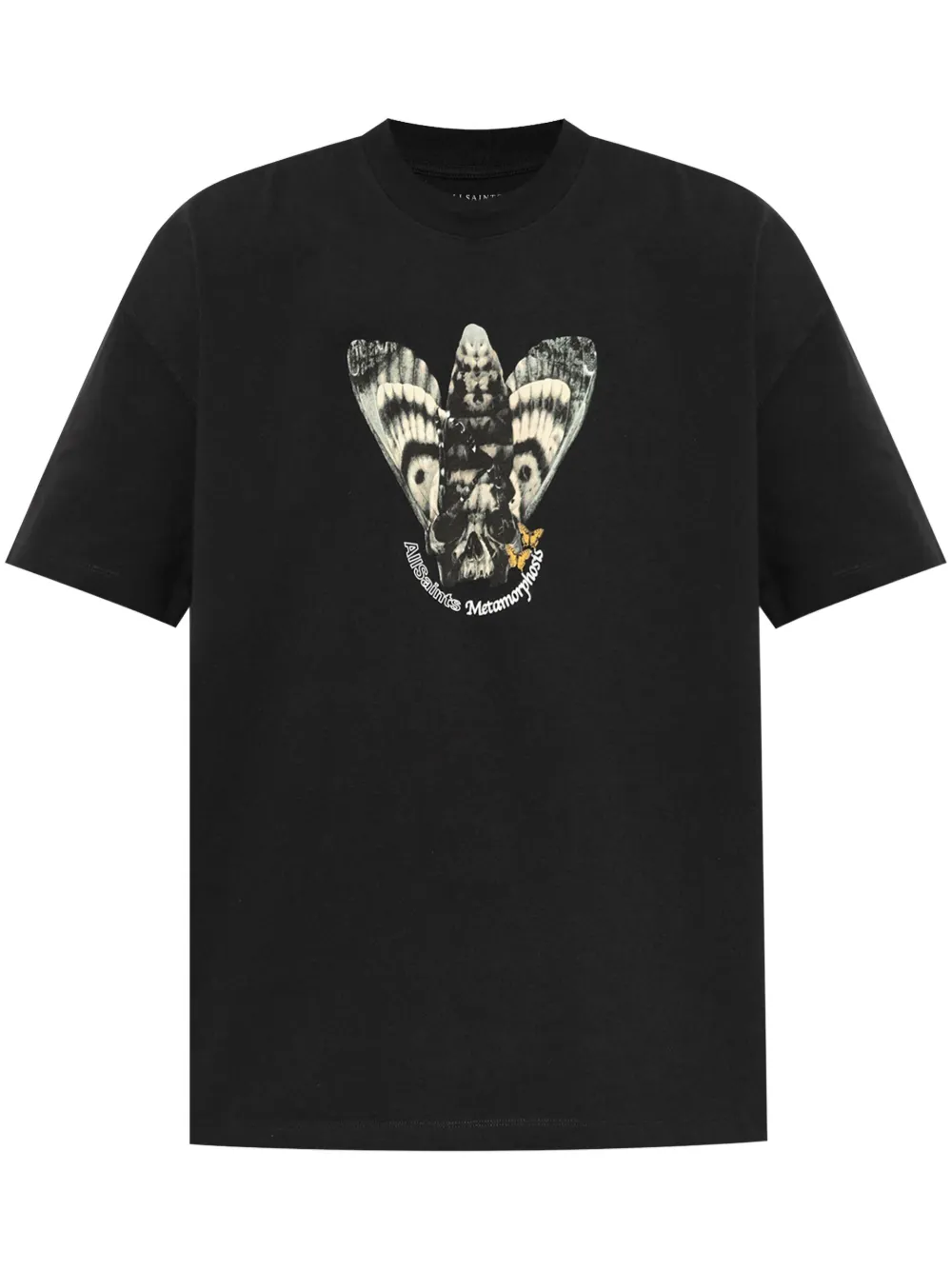 AllSaints Chrysalypse T-shirt Zwart