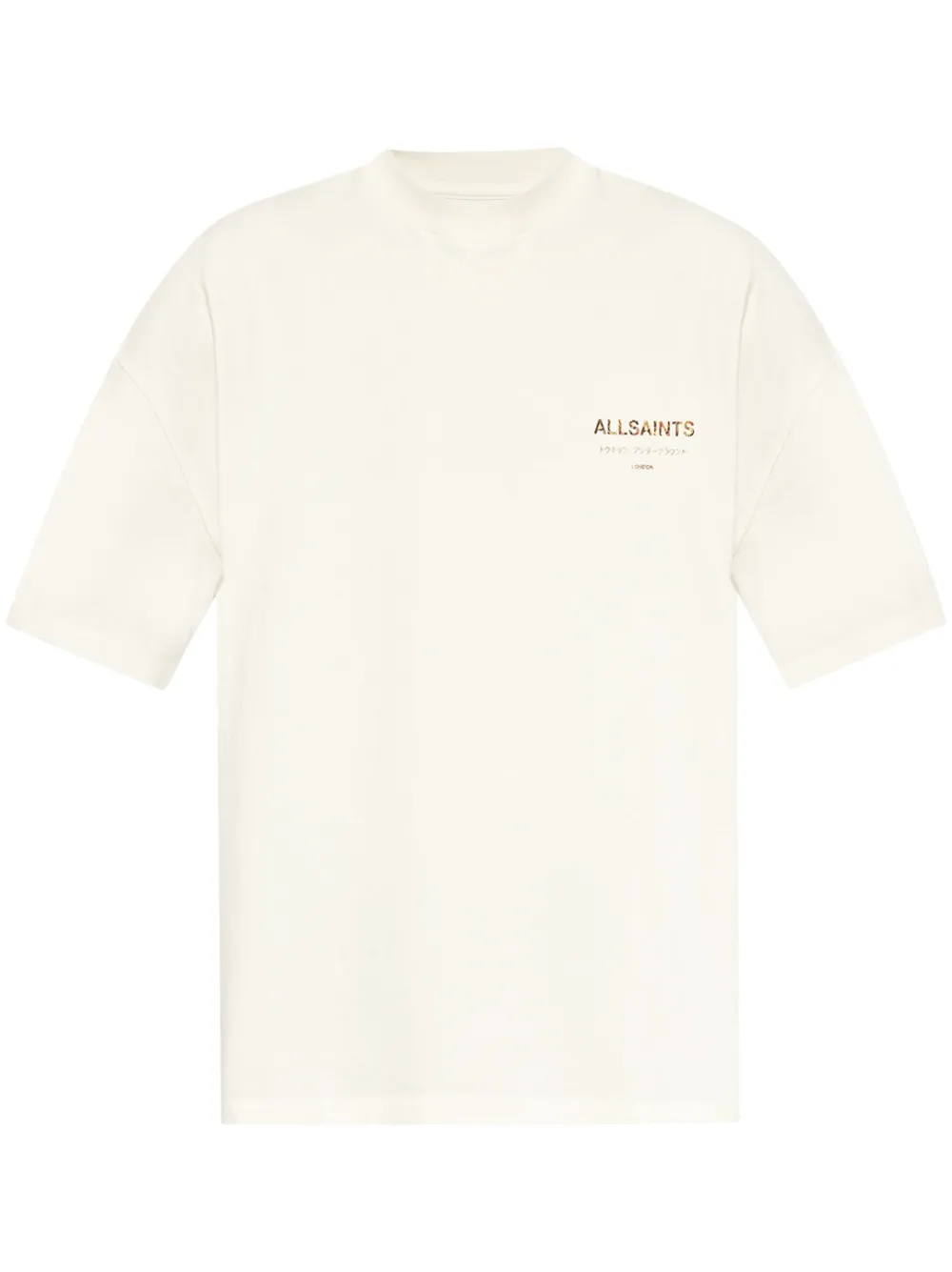 AllSaints Underground T-shirt Wit