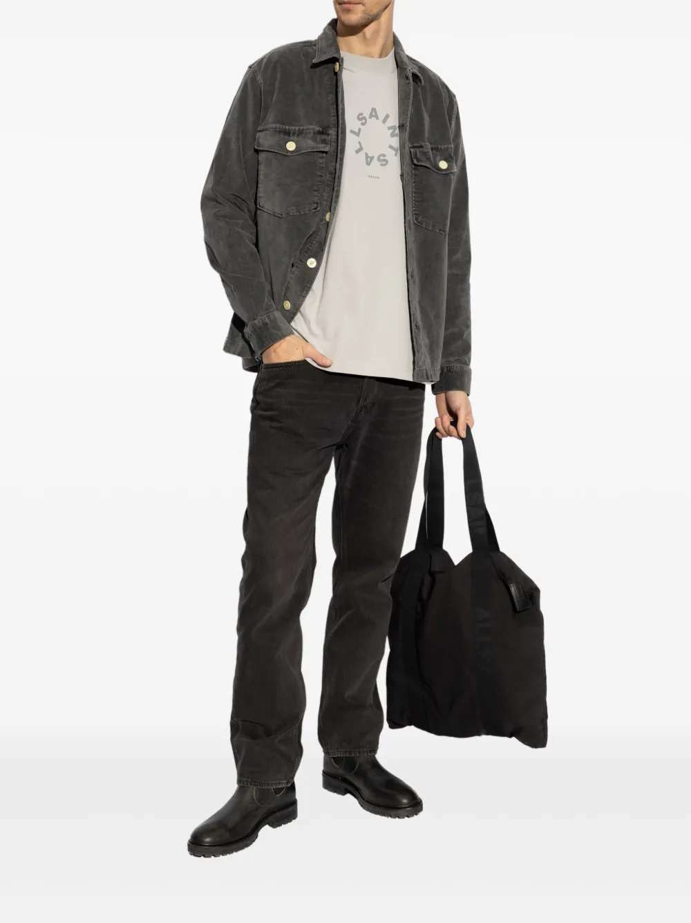 AllSaints Tierra T-shirt - Beige