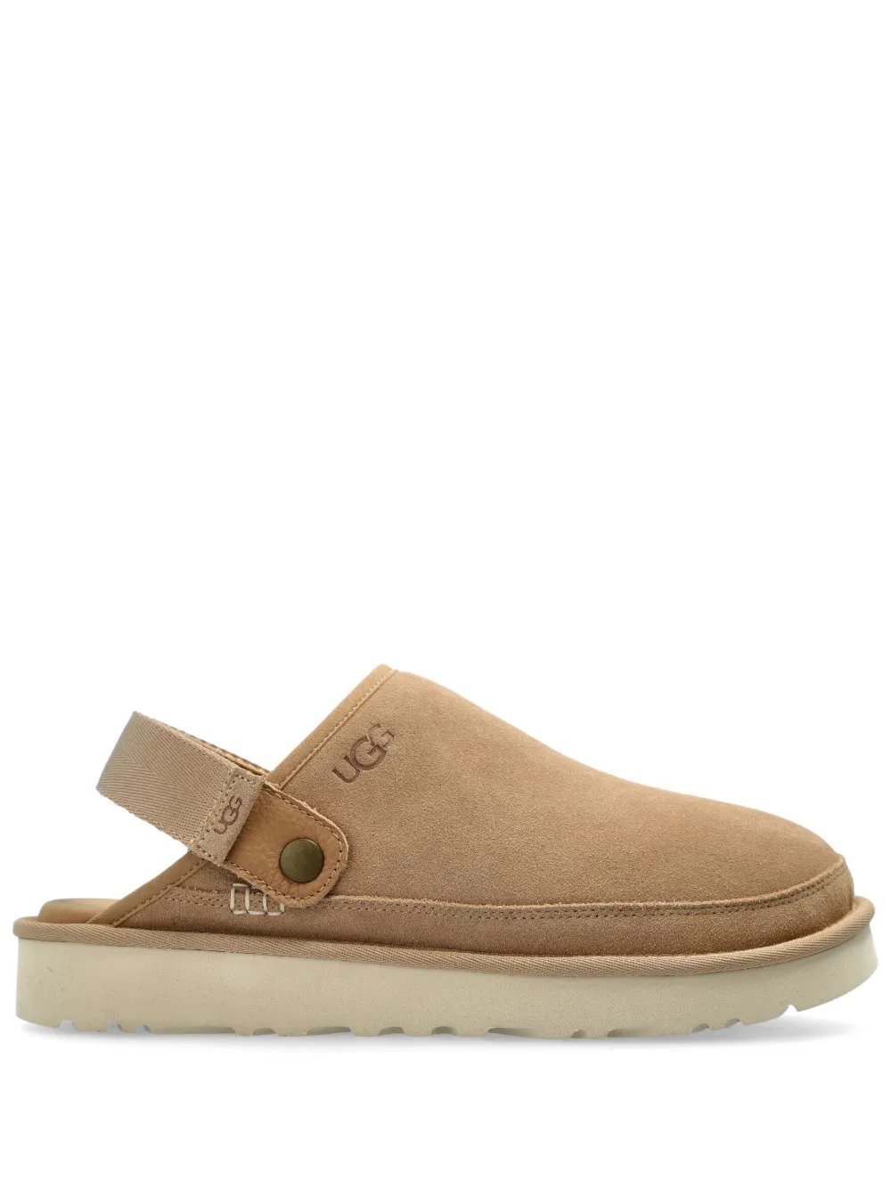 UGG logo-debossed slippers Neutrals